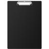 Hongri Aluminum Contractor Clipboard, Black Metal Construction with Low Profile Metal Clip, 12.5 X 9 In, Letter Size, Office Supply & School Supply