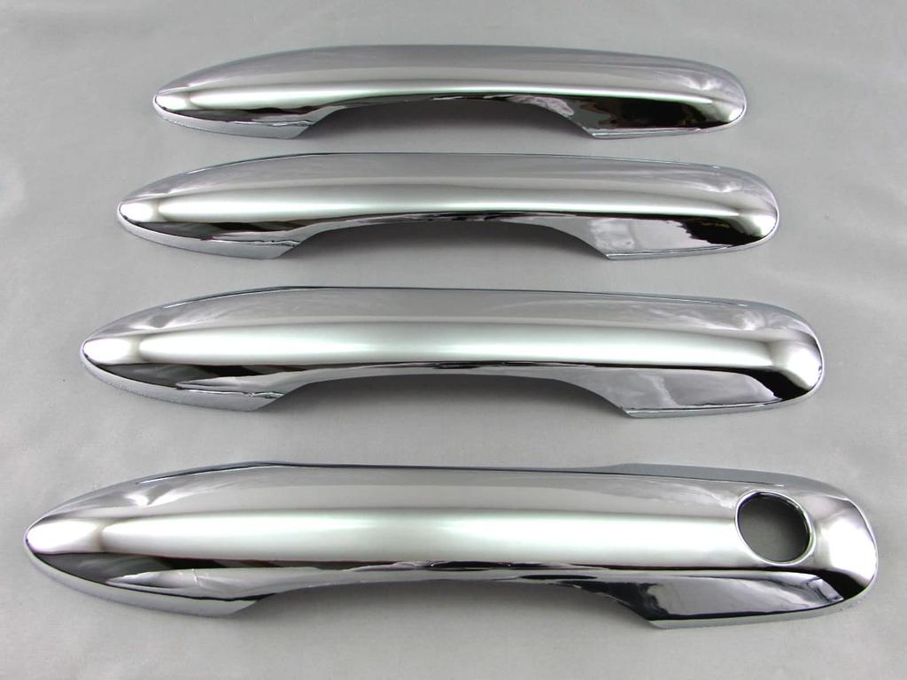 BRIGHTZ Chrome Door Handle Covers Cover for Toyota Aqua MXPK (Full Type) (2010, 2011, 2015, 2016) [PRIUS50-NOBU-FS-A3B0C0D1] MXPK10, MXPK11, MXPK15,