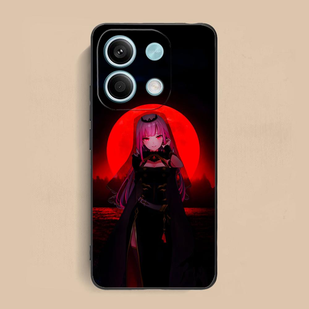 

Holo Mori Calliope Matte TPU Mobile Phone Case for Xiaomi Redmi 15 14 13 12 A5 3 2 1 C Plus 4G 5G Colorful Printing Cover Redmi A1+