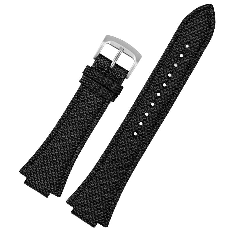 26*14mm Convex Thin breathable men Wrist strap For CASIO G-Shock GST-B400 nylon Cowhide watch band cowhide watchband accessories