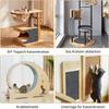 Cuttable Self-Adhesive Cat Scratching Mat Multi-Purpose Sturdy Pad Diy Pet Cat Tree Stand Wall Furniture Step Post Cover Toy