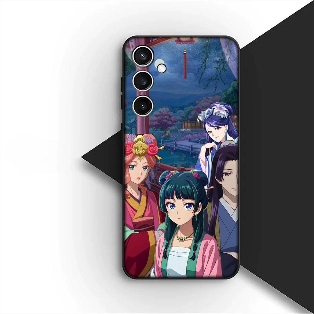 

The Apothecary Diaries Jinshi Maomao Cover for Samsung Galaxy S25 S24 S23 FE Ultra Plus S7 Edge S25+ S24+ A56 5G + Phone Case Galaxy S23 FE