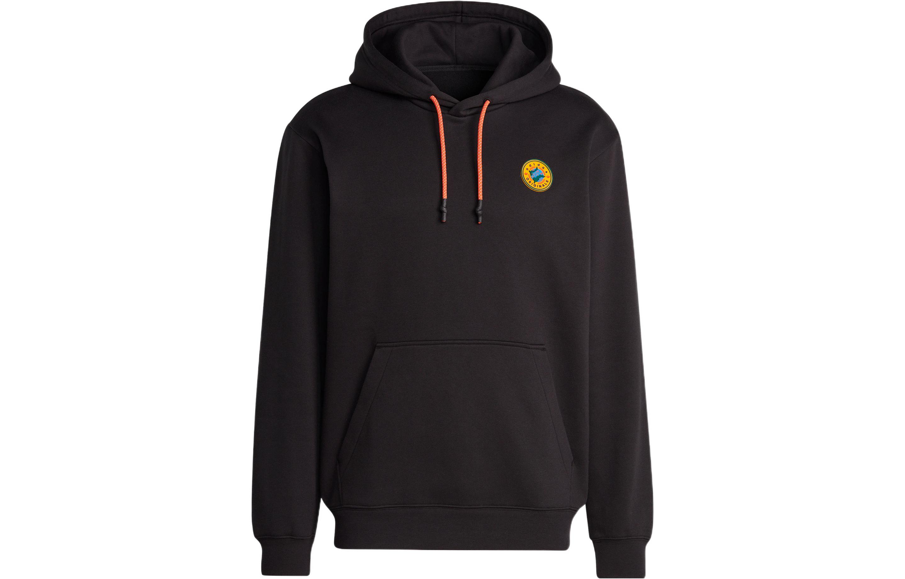 

Adidas Originals Sweatshirts Men s Black Hooded Moderate Regular II8477 S