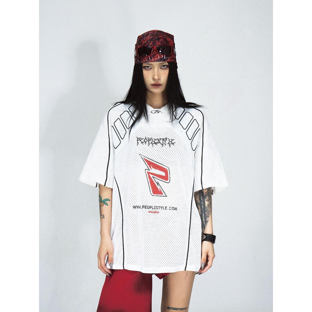 Ice Degree Men's Retro Quick-Dry Breathable T-Shirt for Baseball, Motorcycle & Cycling