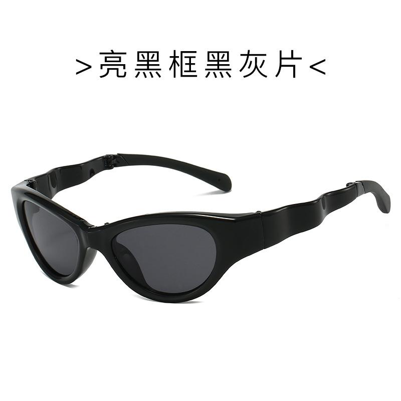 2025 Cat Eye Polarized Sunglasses Personalized Folding Sunglasses Uv Protection Regular