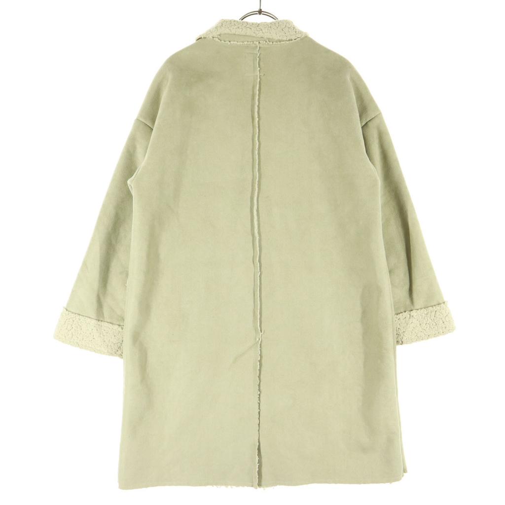 ScoLar Long sleeve coat M Ivory Women Used