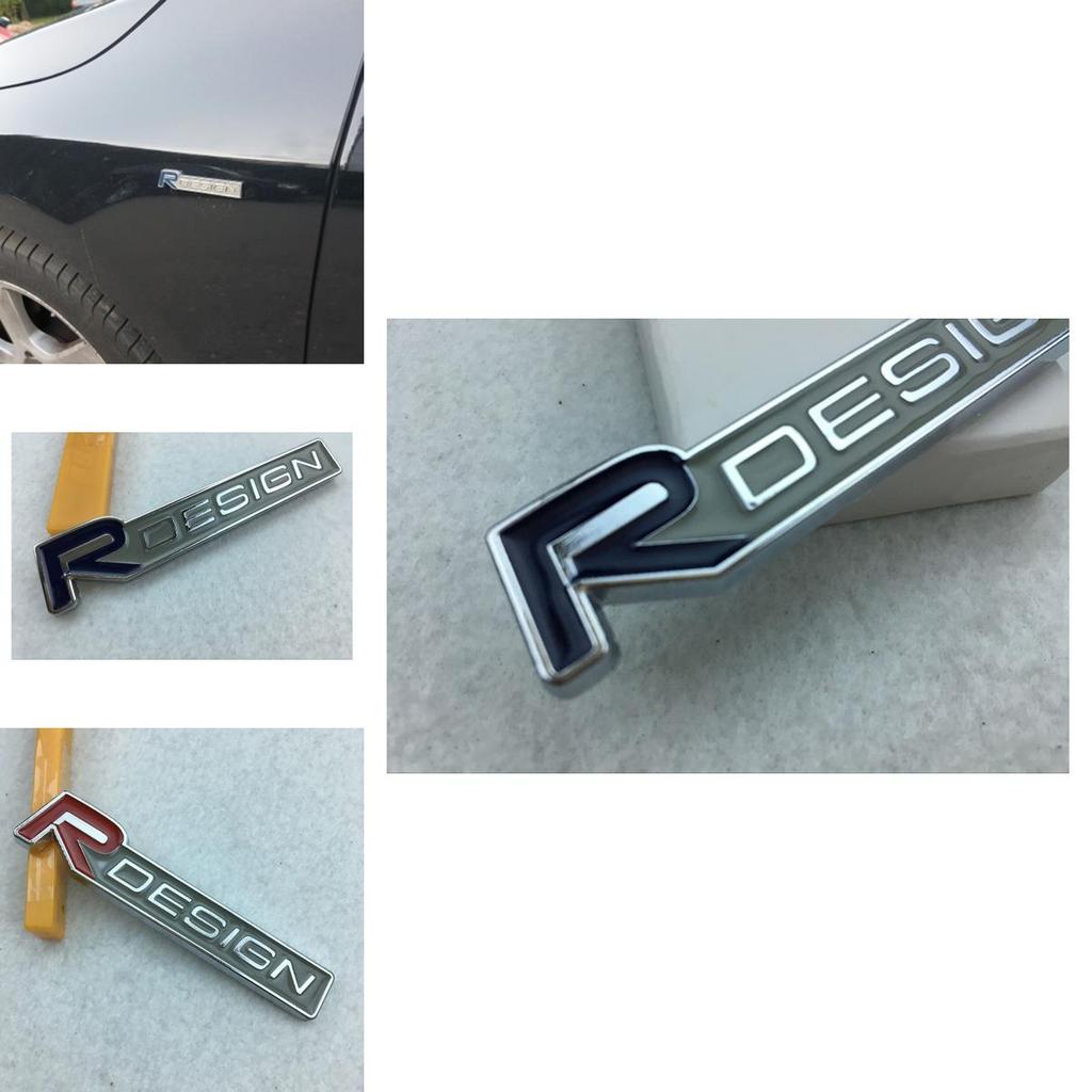 Emblemă Metalică Premium 3d R Design Rdesign Letter Autocolant Auto Pentru Volvo Xc60 X