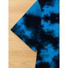 Boys outdoor casual sports round neck short-sleeved T-shirt, tie-dye dinosaur pattern printed T-shirt