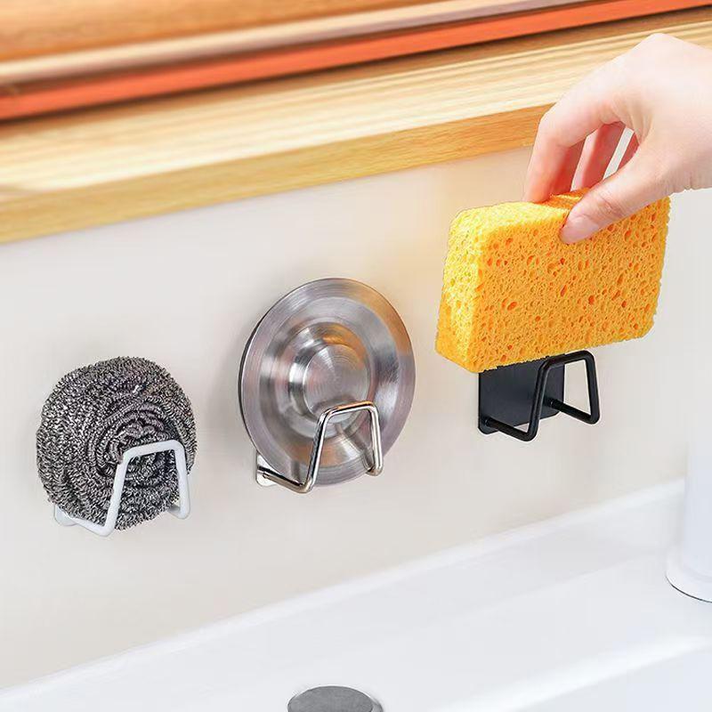 Stainless Steel Basin Hooks, No-Drill Bathroom Basin Storage Rack, Suitable For Bathrooms, Homes, And Kitchens