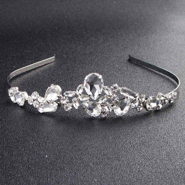 Miallo European Classic Princess Tiaras And Crowns Austrian Crystal Headpieces Wedding Hair Jewelry For Bride Hairstyle