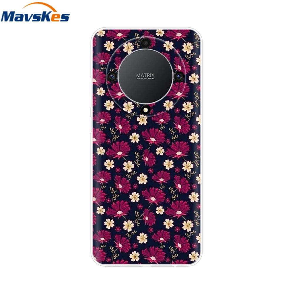 

Soft Case For Honor Magic6 Lite TPU Silicone Phone Case For Honor X9b x9a Magic 5 6 Lite 5G Protective Shell Back Cover Fundas For Honor X9b