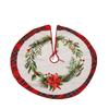 Creative Christmas Tree Apron Round Xmas Tree Skirt Christmas Base Cover  Tree Base Supplies