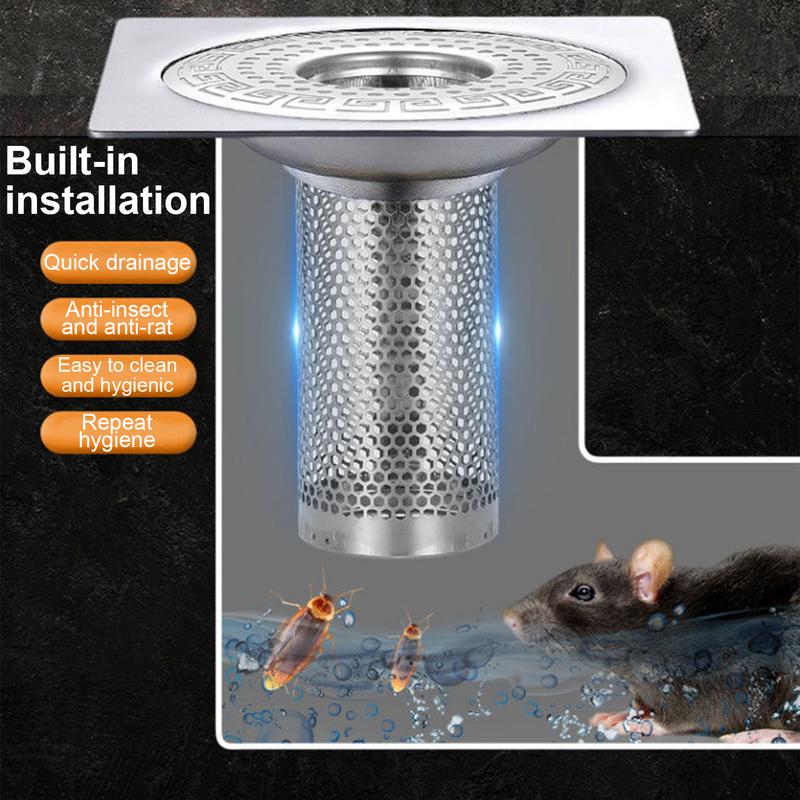 Shower Hair Drain Catcher Tub Drain Hair Catcher Efficiency Hair Drain Catcher Bathroom Sink Drain Strainer High-Quality Sink