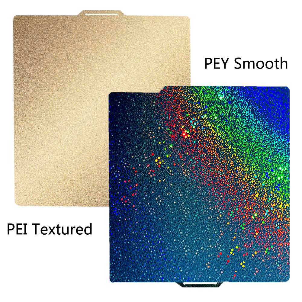 For Bambu Lab X1 P1P A1 P1S X1C Build Plate Double Sided PEI Smooth Textured Spring Steel Sheet For Bambulab X1 Carbon Parts