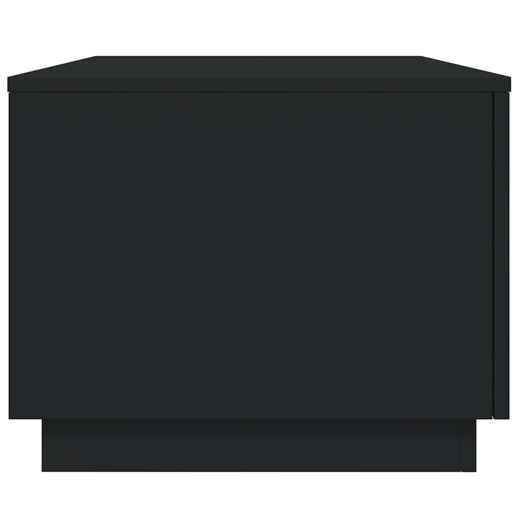 LED Coffee Table Black 90 x 50 x 40 cm