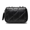 New COACH Pillow Madison Nappa Soft Leather Shoulder Bag Crossbody Bag Medium Size Women's Black C8560-V5BLK