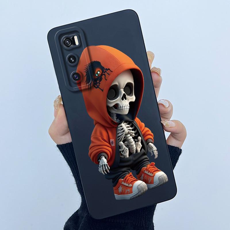 For Vivo V20 SE Case V2022 V2023 Lovely Cartoon Cat Liquid Silicone Soft TPU Shockproof Bumper For Vivo V20SE Phone Cover Funda