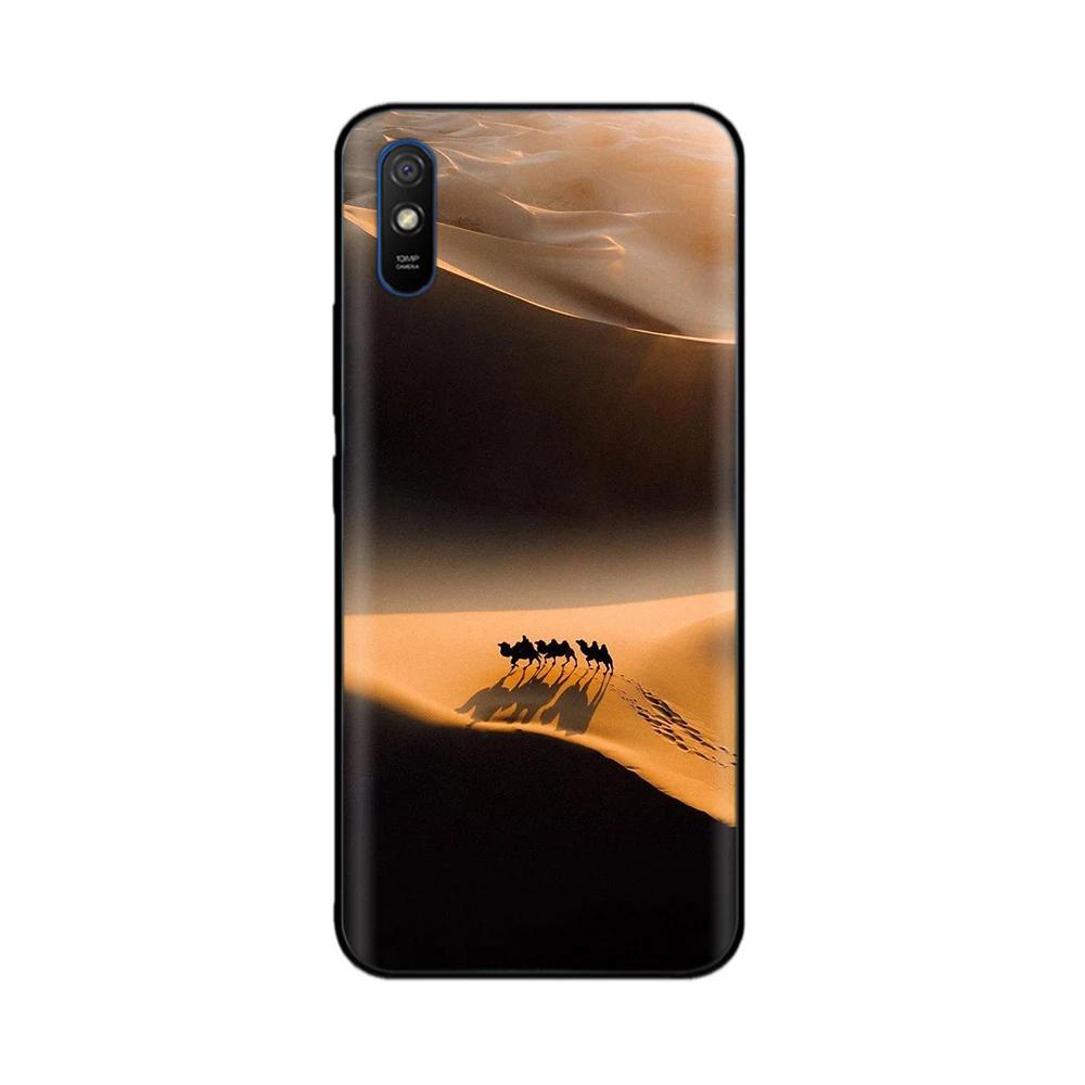 Funda de Teléfono Para Redmi 9A Funda Suave Lisa Silicona Líquida Cubierta Trasera Para Xiaomi Redmi 9A Fundas Cubiertas Para Redmi 9A 9AT Fundas Capa