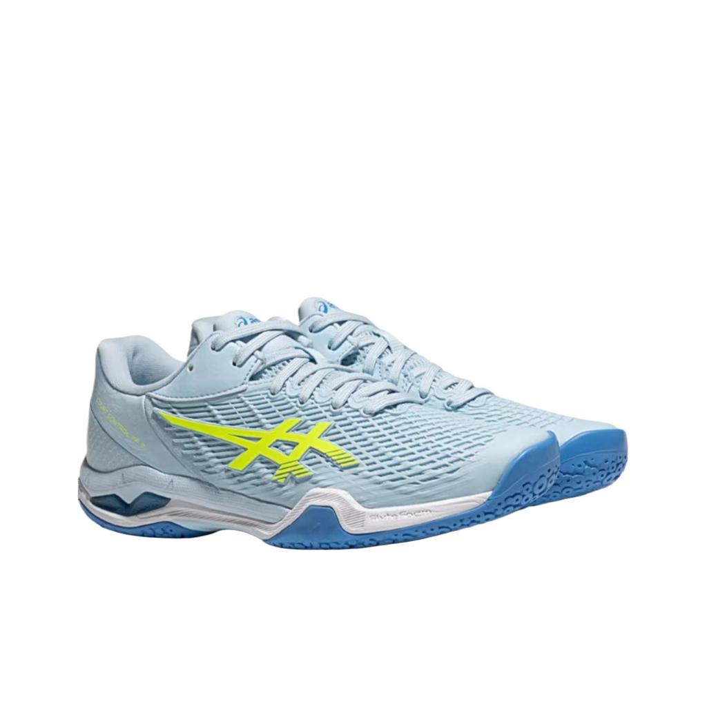 Asics Court Control FF 3 Bequeme Low-Top Badminton Schuhe Damenschuhe Hellblau 1072A089-404