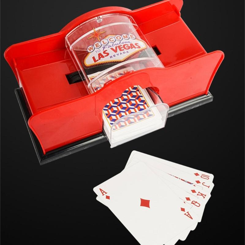Embaralhador de Cartas de Póquer Embaralhador de Cartas de Baralho Classificador Misturador de Cartas Ferramenta de Cartas de Jogo