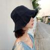 Cotton Bucket Hats Foldable Beach Panama Cap Simple Fisherman Hat  Ladies Hip Hop Hat