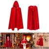 Durable Velvet Holiday Cape Christmas Concerts Church  Machine Washable Reusable Festive Attire
