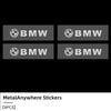 Car Sticker 2025 Hot 3D Car Logo Stickers Metal Letter Car Stickers Interior Decoration For BMW X3 X5 M5 M3 E46 E90 E60 F10 E39