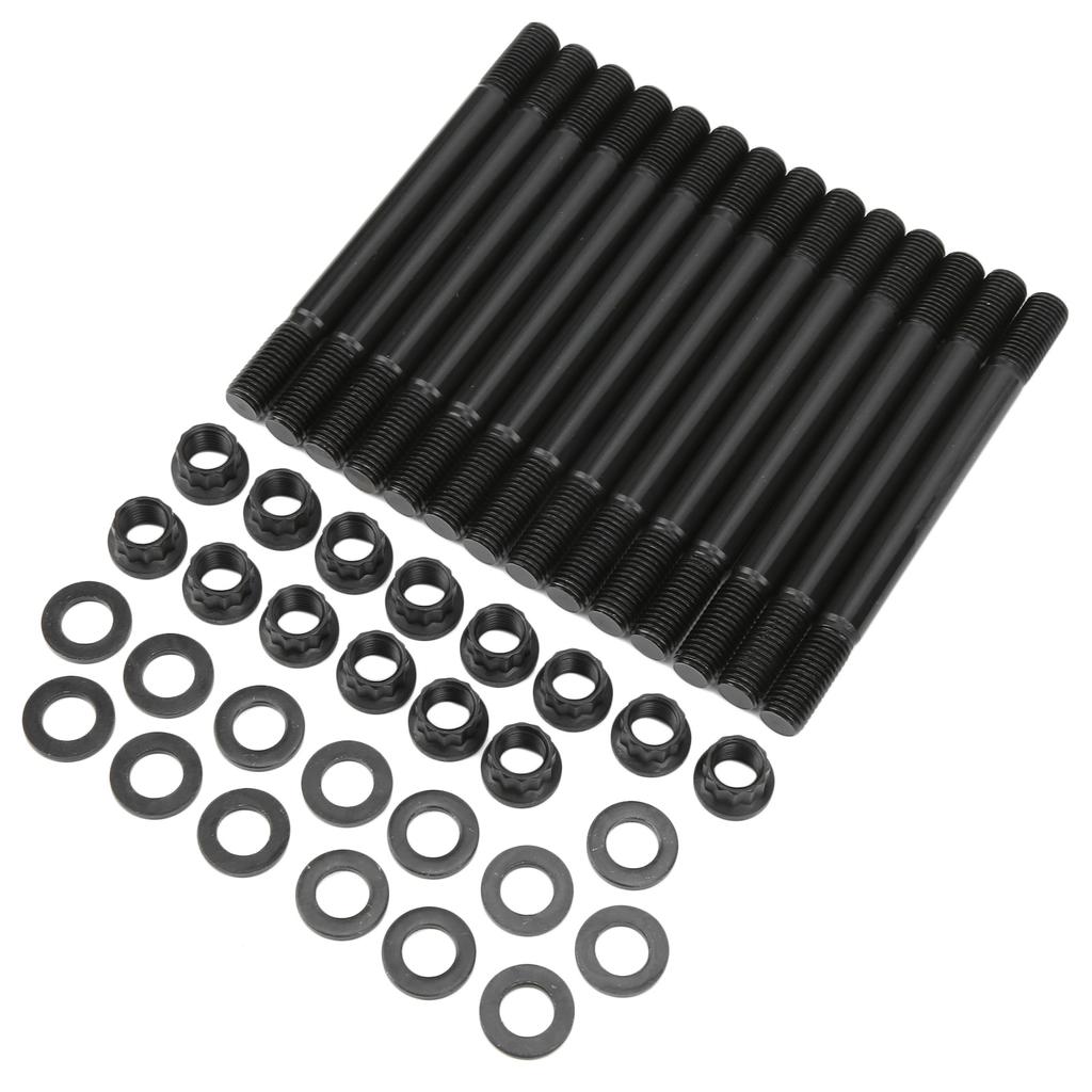 Cylinder Head Stud Kit 202‑4301 Fit for RB25 RB25DE RB25DET 2.5L RB20 RB20DET 2.0L
