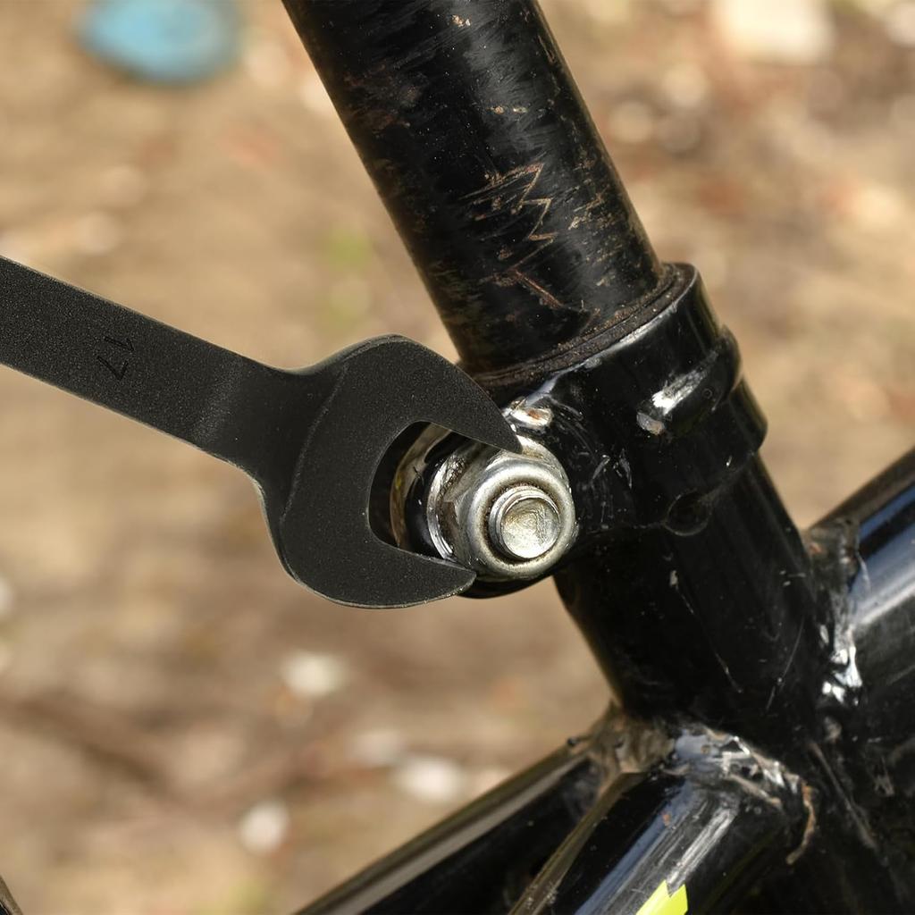 HARFINGTON Single Open End Spanner Wrench 15/16-inch 15 Degree Angle Single Open End SAE Construction Spanner Wrenches with 60°Offset Handle for