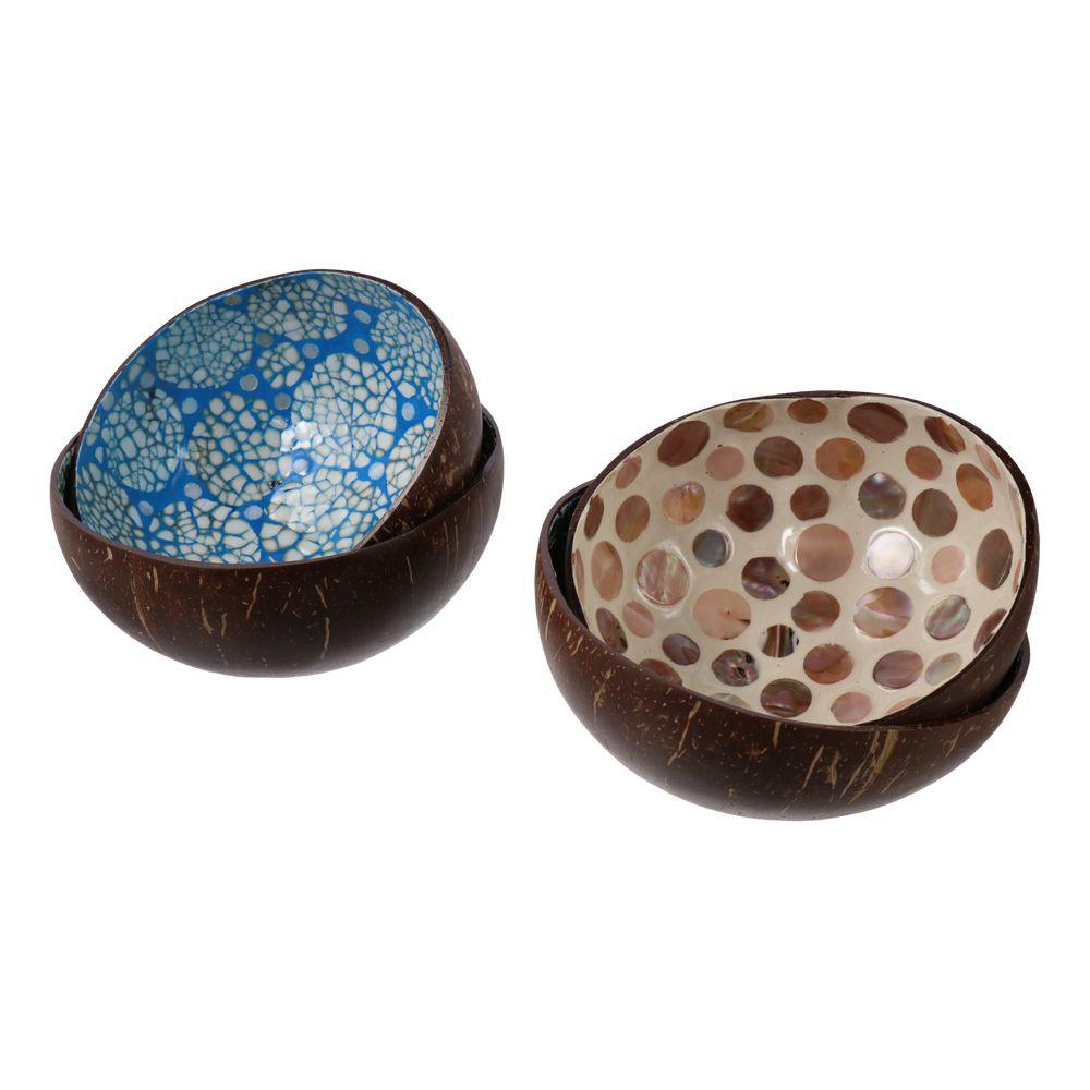 Coconut Shell Bowl Shell Coconut Cutlery Bowl Home Decoration Storage Bowl Candy Melon Seed Plate Coconut Bowl Coconut Bowl