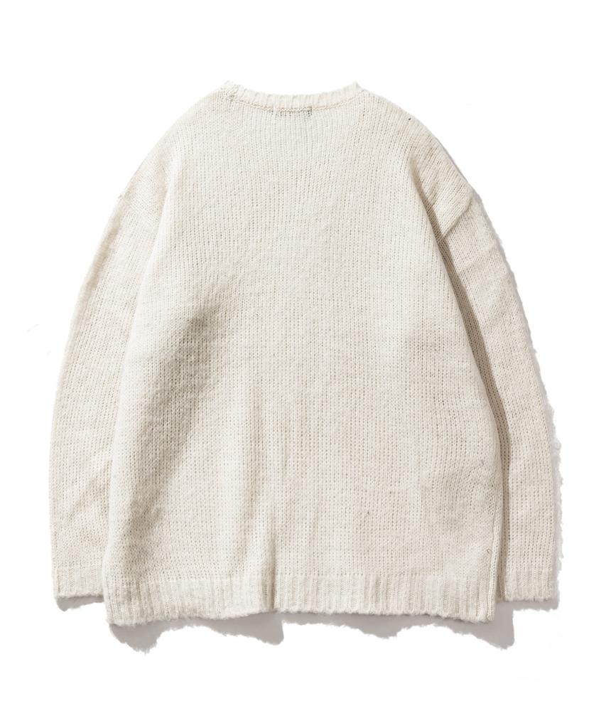 VASTIC Brush Knit_Ivory