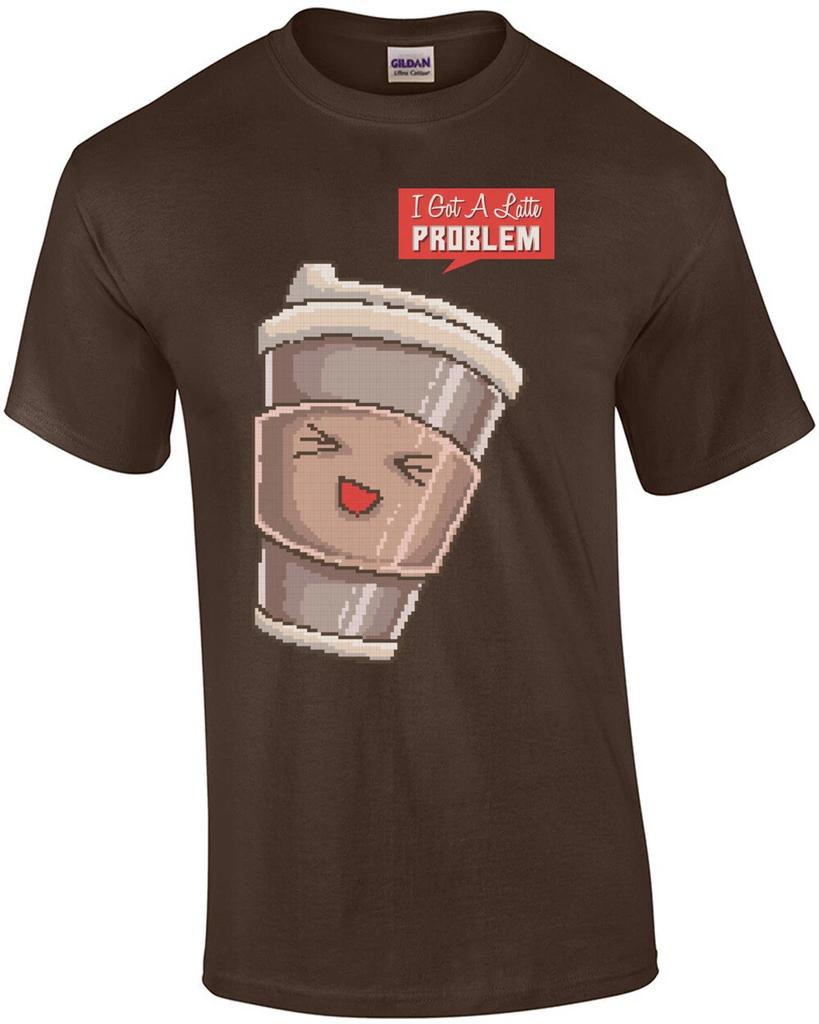 I Got A Latte Problem Retro Cute T-Shirt