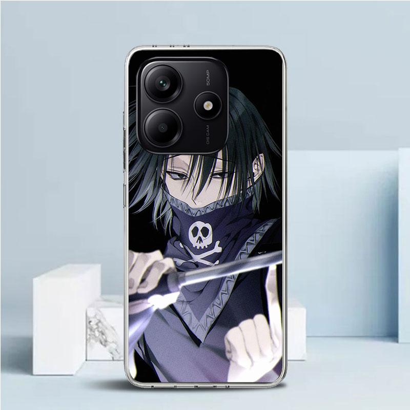 Huner X-Hunters Chrollo Shizuku Phone Case For Xiaomi Redmi Note 15 14 14S 13 12S 12 Pro Plus 11S 11 11T 11E 10S 10 + Soft TPU B