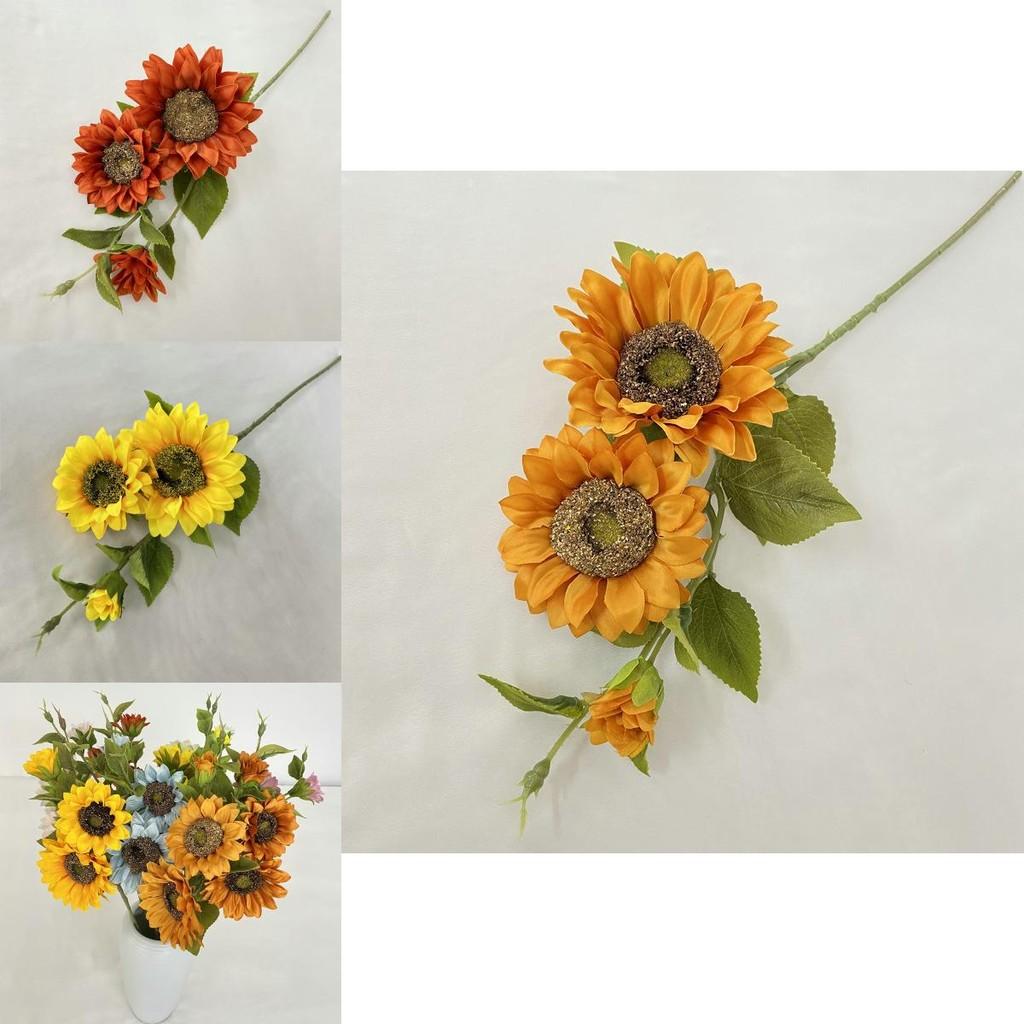 Sunflower Artificial Flower Bundle For Wedding Shoots And Wall Decor In Modern Homes