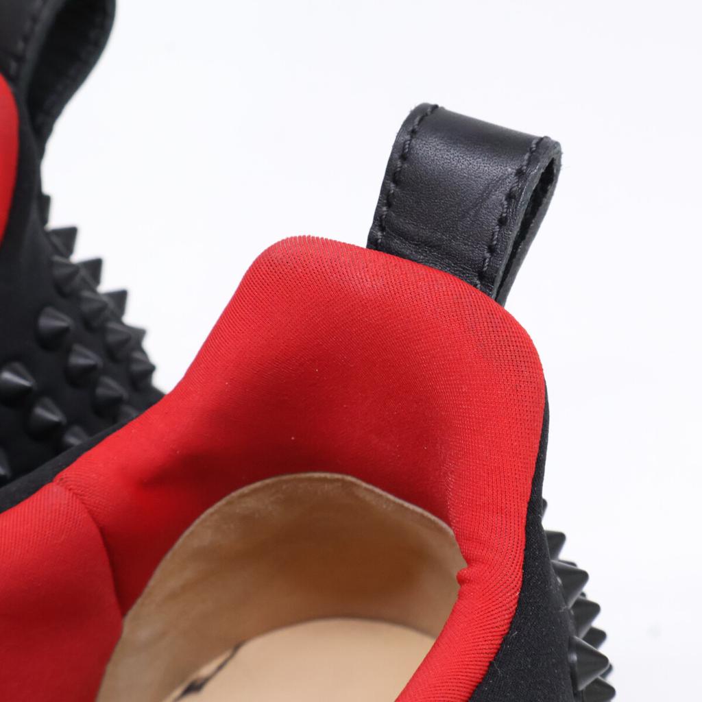 Christian Louboutin 1190555 SPIKE SOCK/Spike Sock Spike Studs Sock Sneakers shoes 43 blackUsed