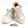NEW 1 Pair Metal Shoelaces Buckle AF1 Shoe Decoration Suitable for All Shoes Sneakers Shoes Accessories Flat Shoelace Buckle