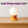 Modern Dimmable Bulb Shape Night Light Timed Portable Bedside Lamp Romantic Energy Saving Decorative Lighting Photograph Props