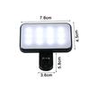 Portable Mini LED Selfie Fill Light 3 Modes Adjustable Brightness USB Rechargeable Lamp for Phone Computer Live Video Makeup