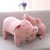 Lovely Beach Pig Shaped Plush Toy With Cotton Filling In Four Sizes For Gift And Collectibles
