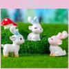 Creative Resin Animal Figurine Set Miniature Sleeping Deer Desk Decor Blind Box Surprise