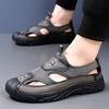 Sandals men's 2025 summer new breathable outdoor casual beach shoes men's sports non-slip cool slippers 2025