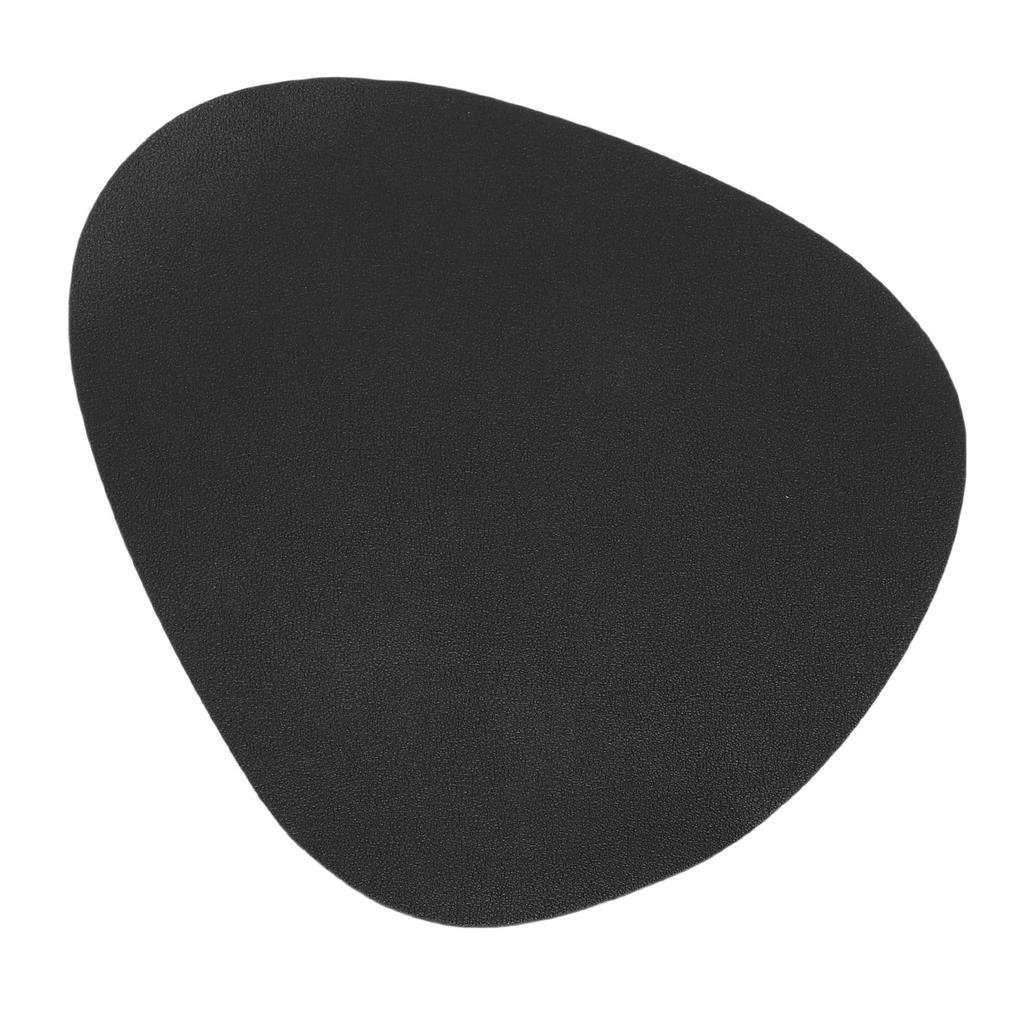 PU Leather Mouse Pad with Anti Slip Rubber Base Washable Water Proof Laptop Computer Mouse Mat