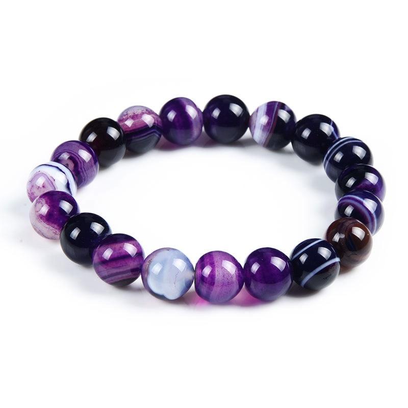 Versatile 6mm Natural Gemstone Round Beads Stretchy Bracelets For Every Occasion