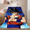 1PC DRAGON BALL Print Flannel Blanket, High quality All Seasons, Home Decor, Warmth and Comfort, Perfect for Christmas Gifts
