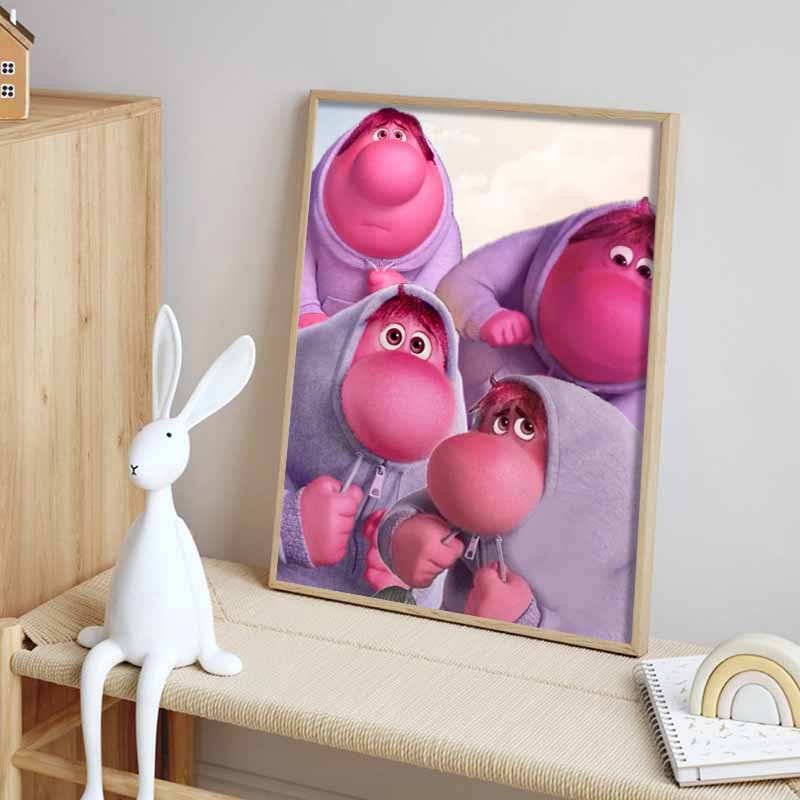 Disney 5D DIY Diamond Painting Decorations Inside Out Awkward Meme Illustrations Diamond Embroidery Rhinestone Cross Stitch Set Handmade