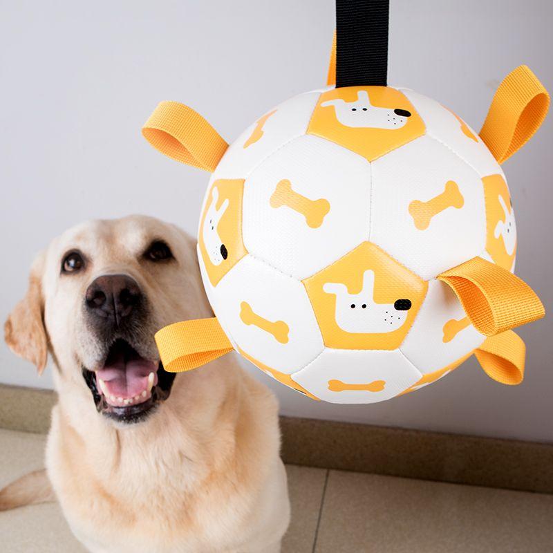 

Футбол Специальный Большая Собака Золотистый Ретривер Лабрадор Собака White puppy 19cm(Air pump)