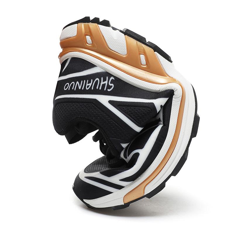 Solomon Outdoor Mountaineering Sports Shoes Men's Waterproof, Breathable, Non-slip and Wear-resistant Functional Dad Shoes Casual Running Shoes