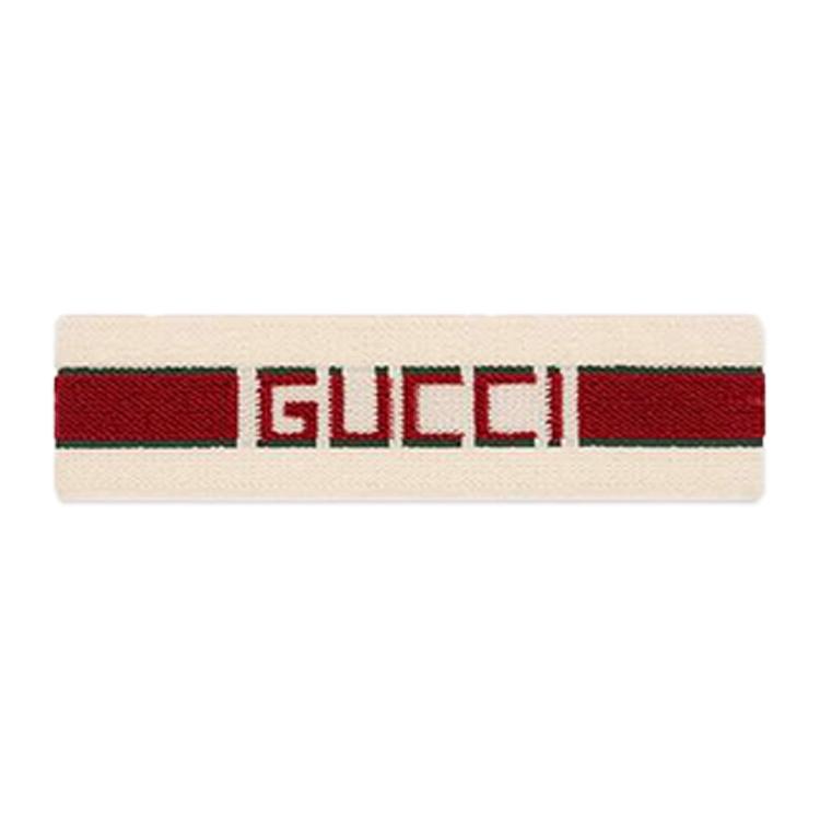 GUCCI Queen Elastic Headband Women's 499681-3G086-9266
