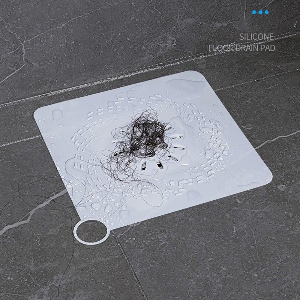 Silicone Deodorant Pad Non Slip Water Hair Stopper NEW Sewer Cover  Bathroom
