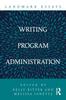 The Landmark Essays On Writing Program Administration Book